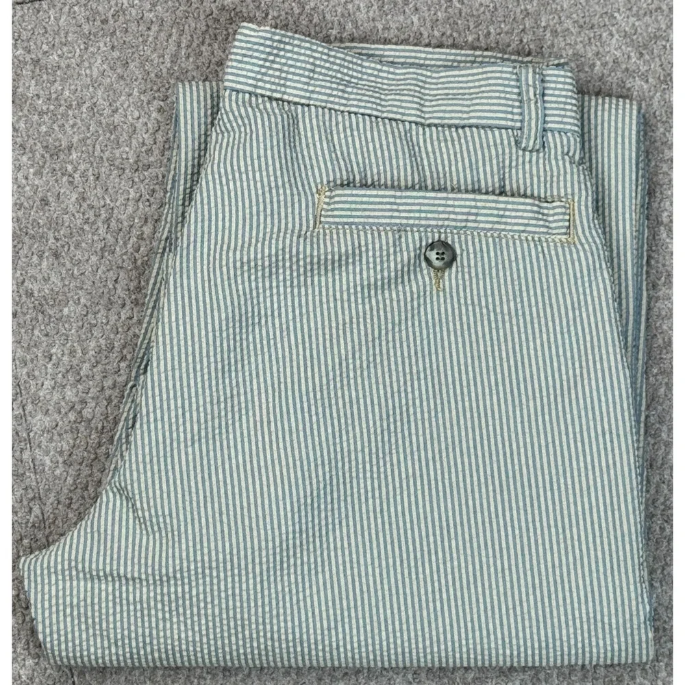 Emporio‎ Armani Men's Vintage Striped Slash Pockets Casual Pants Size 36